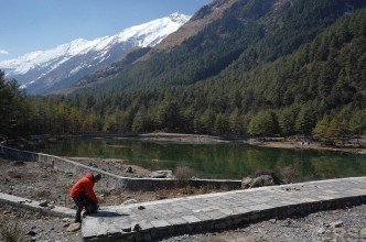 सेकुङताल फन्को लगाउने पदमार्ग निर्माण